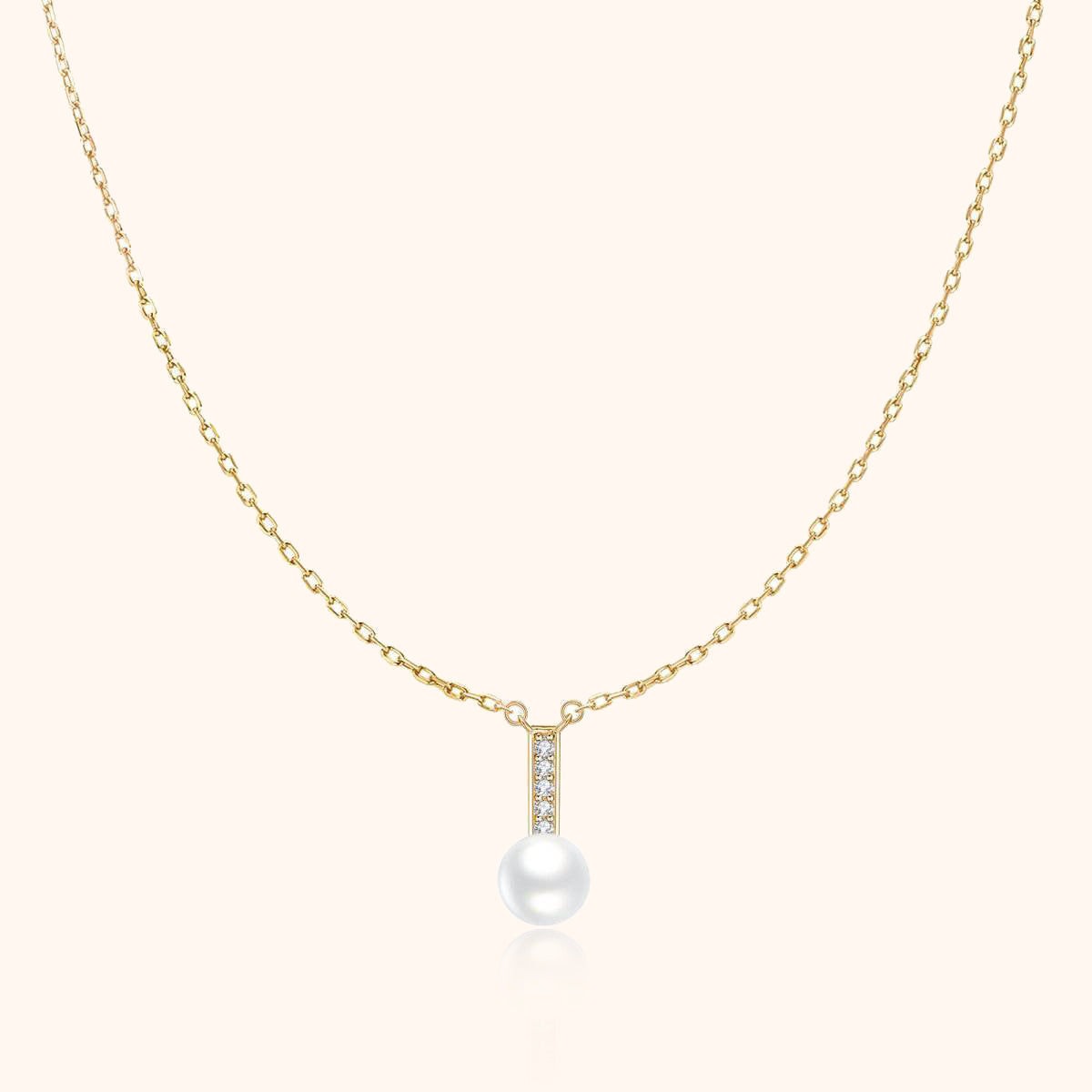 Collana "Perla e Brillanti"