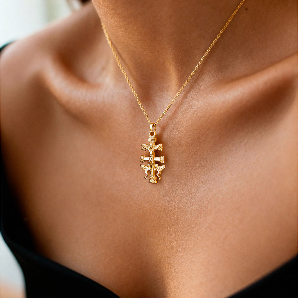 Collana Croce di Caravaca - Chiara Jewels
