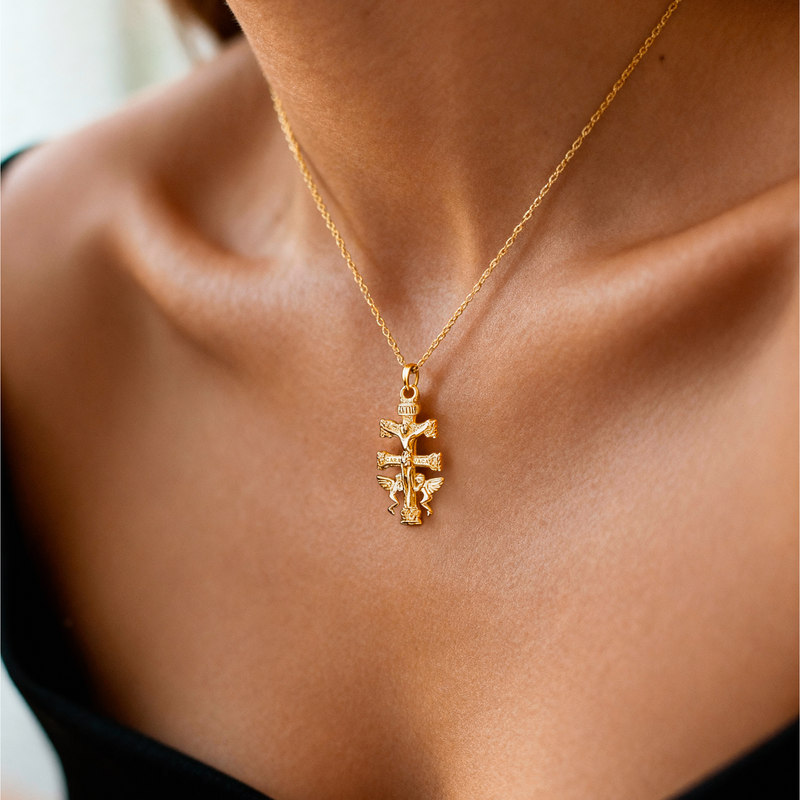 Collana Croce di Caravaca