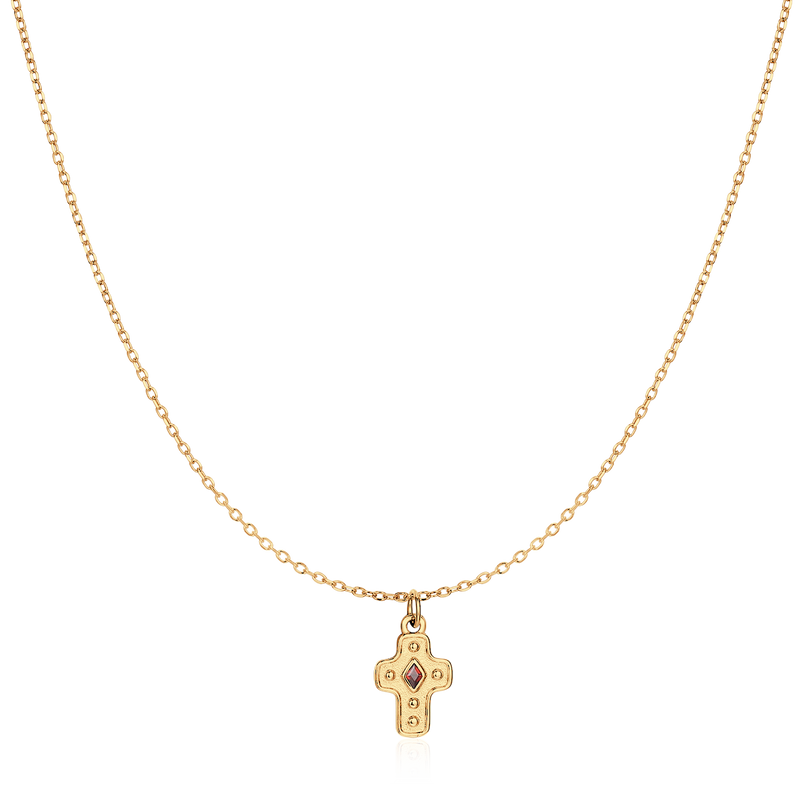 Collana Croce Diamantata