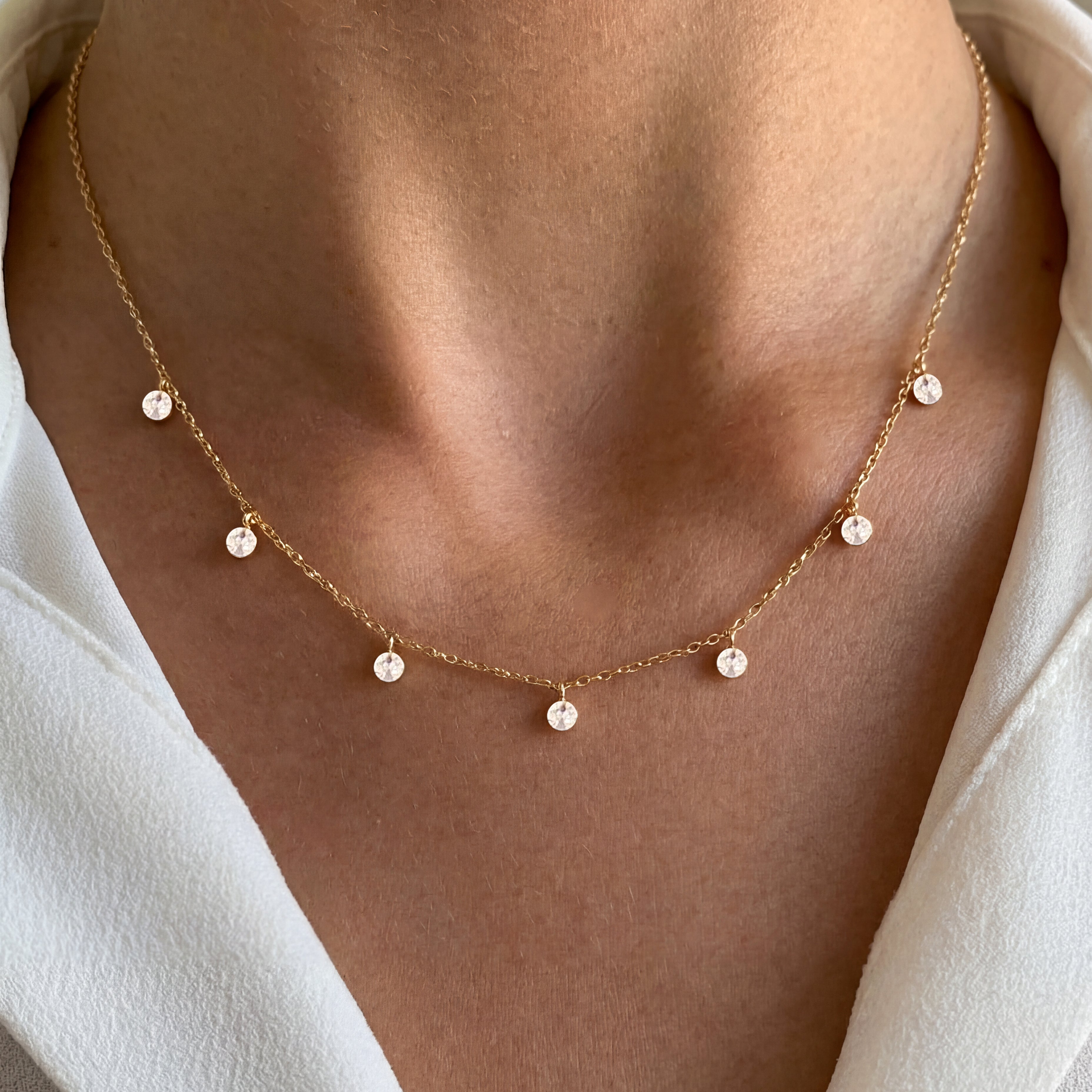 Collana Rotondi Brillanti