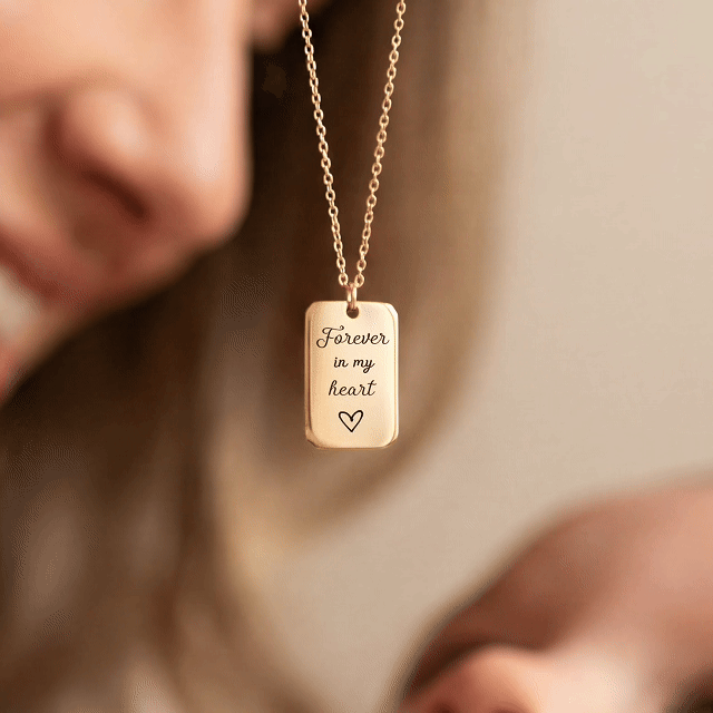 Collana Placca - Personalizzabile