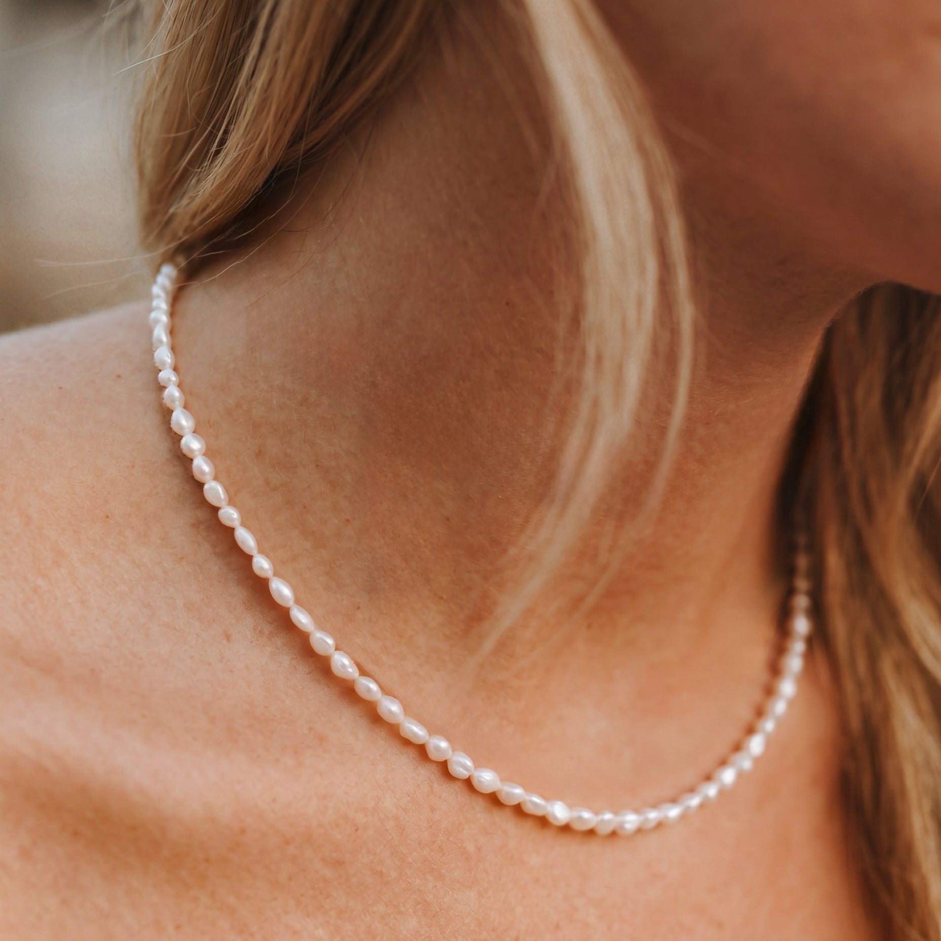 Collana Perle Setose