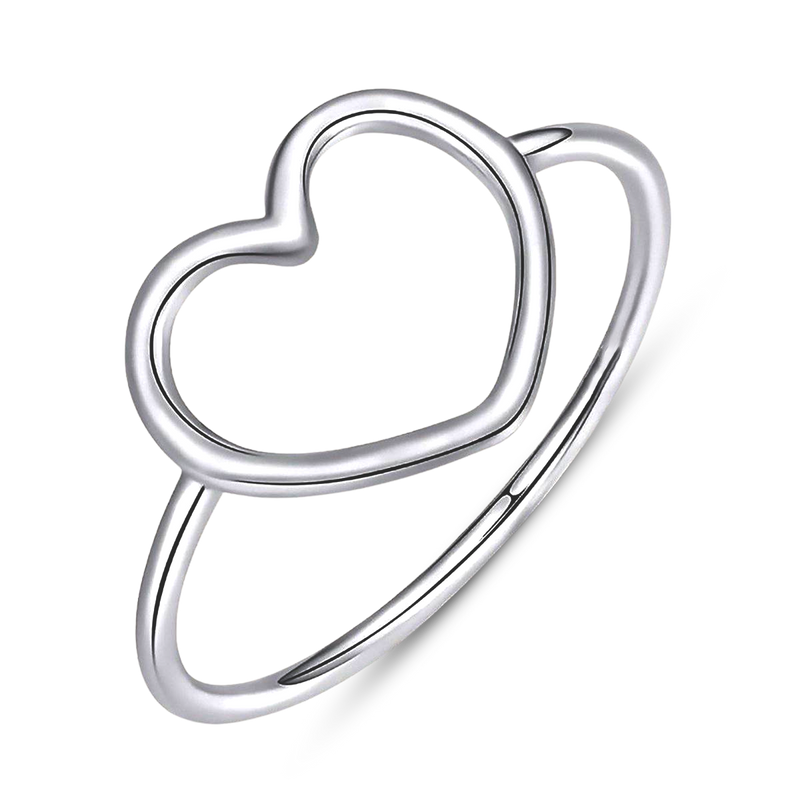 Anello Cuore Minimale