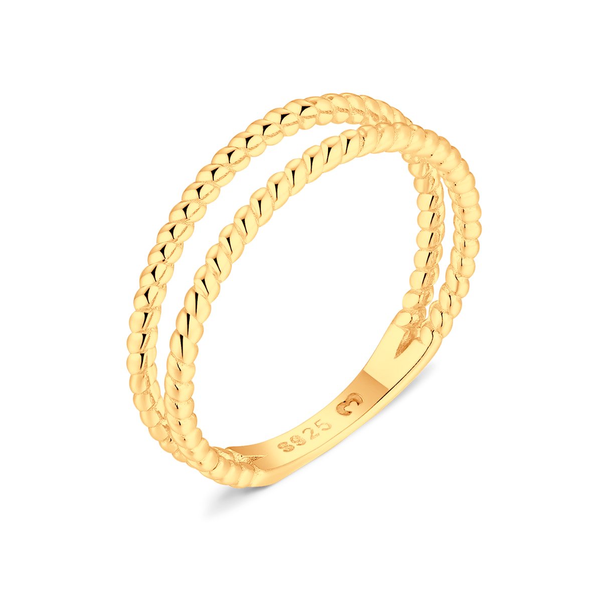 Anello Linee Trecciate - Chiara Jewels