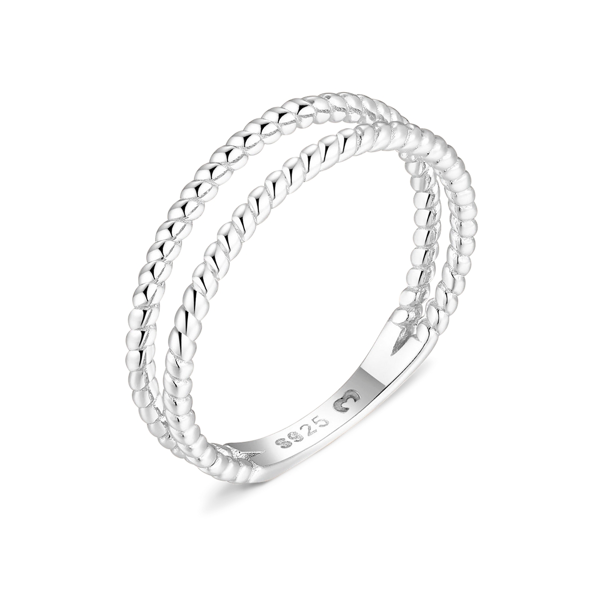 Anello Linee Trecciate - Chiara Jewels