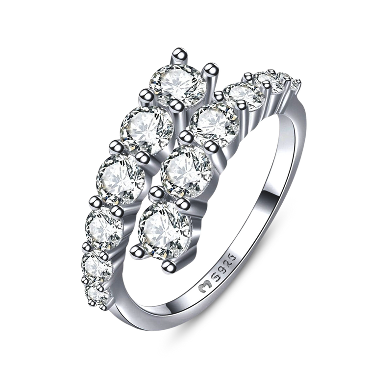 Anello Spirale Brillante - Chiara Jewels