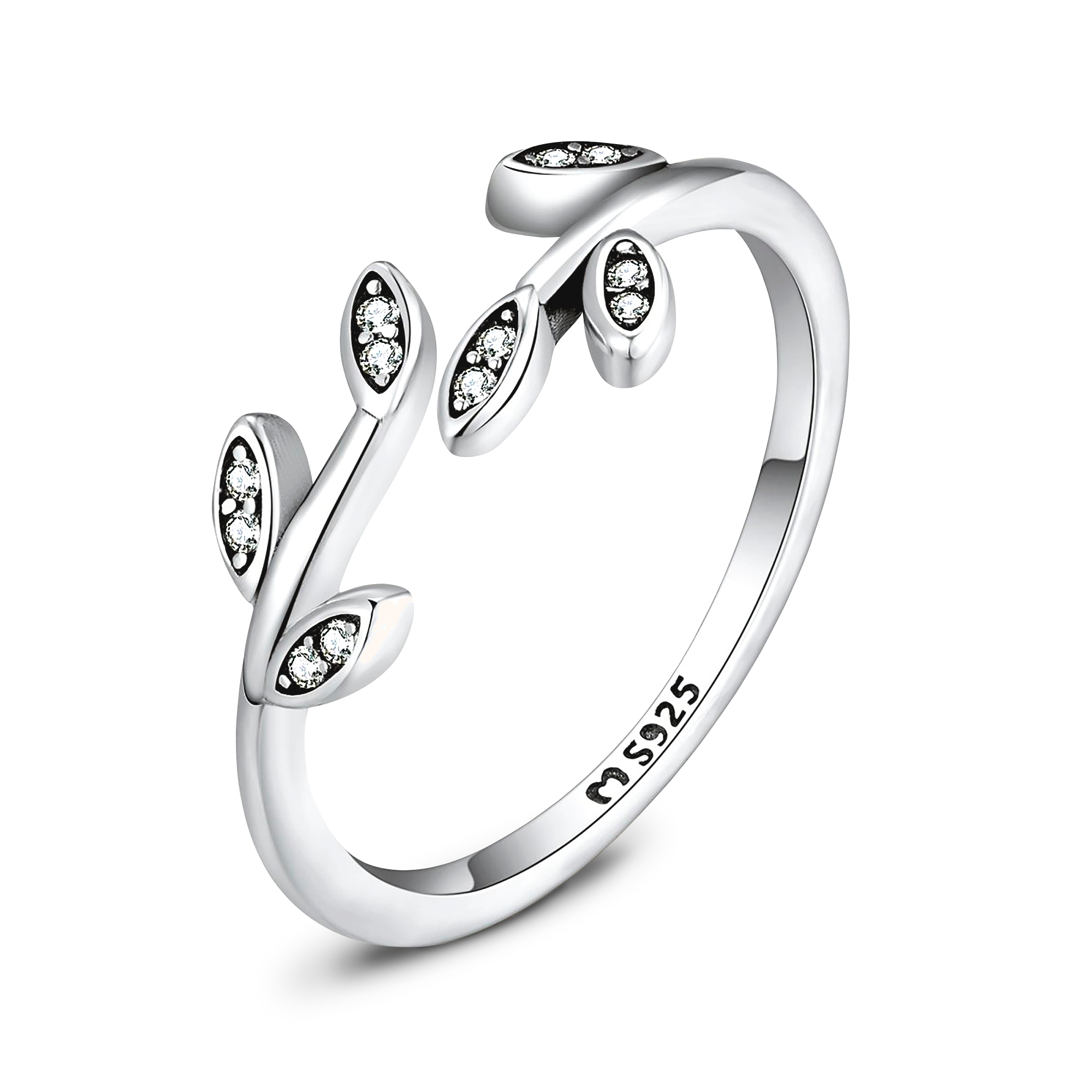 Anello Fogli Brillanti