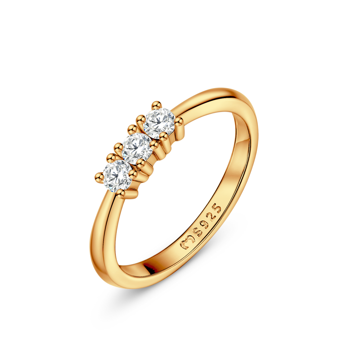 Anello I Tre Luminosi - Chiara Jewels