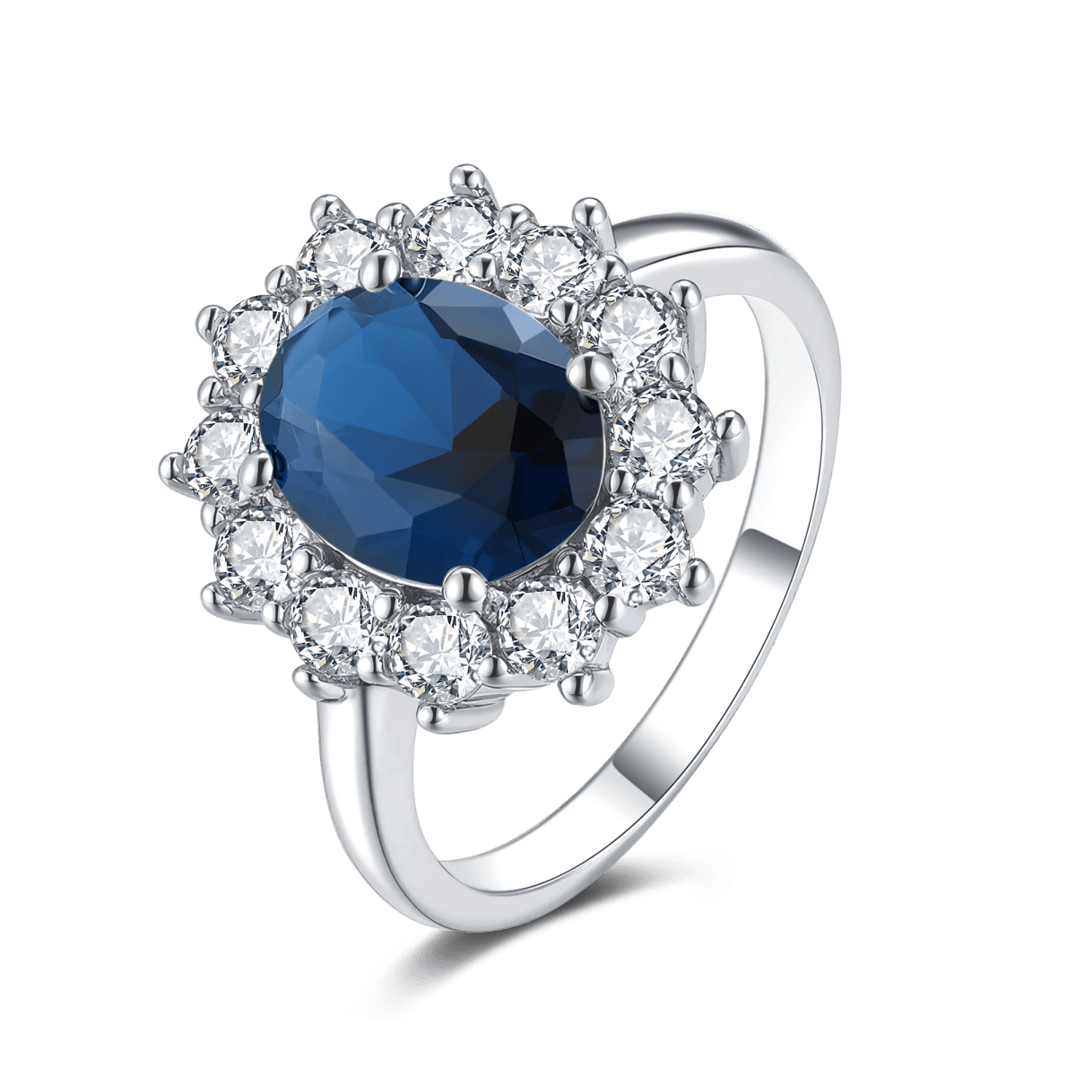 Anello Zirconi Preziosi