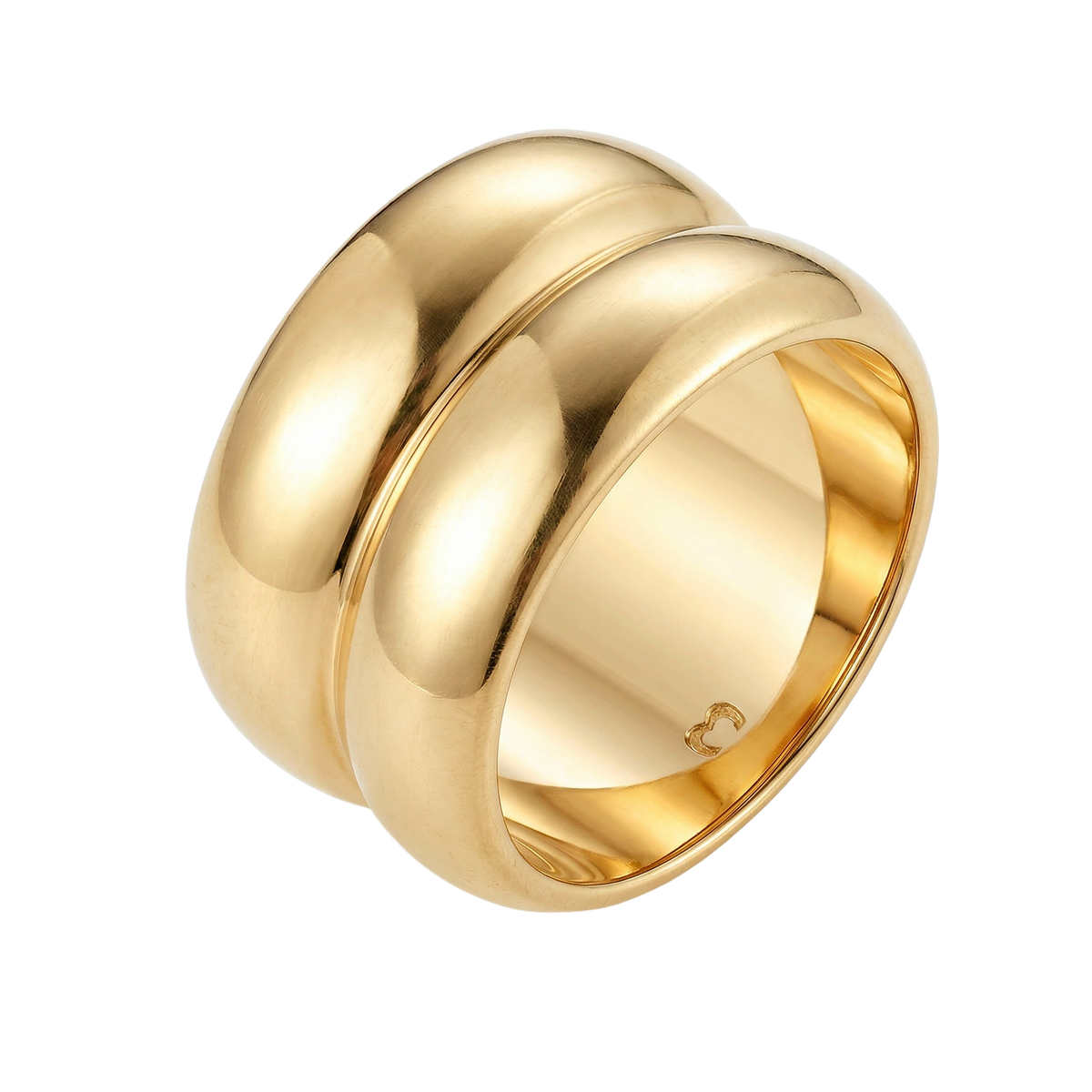 Anello Doppio Rilievo Spessore