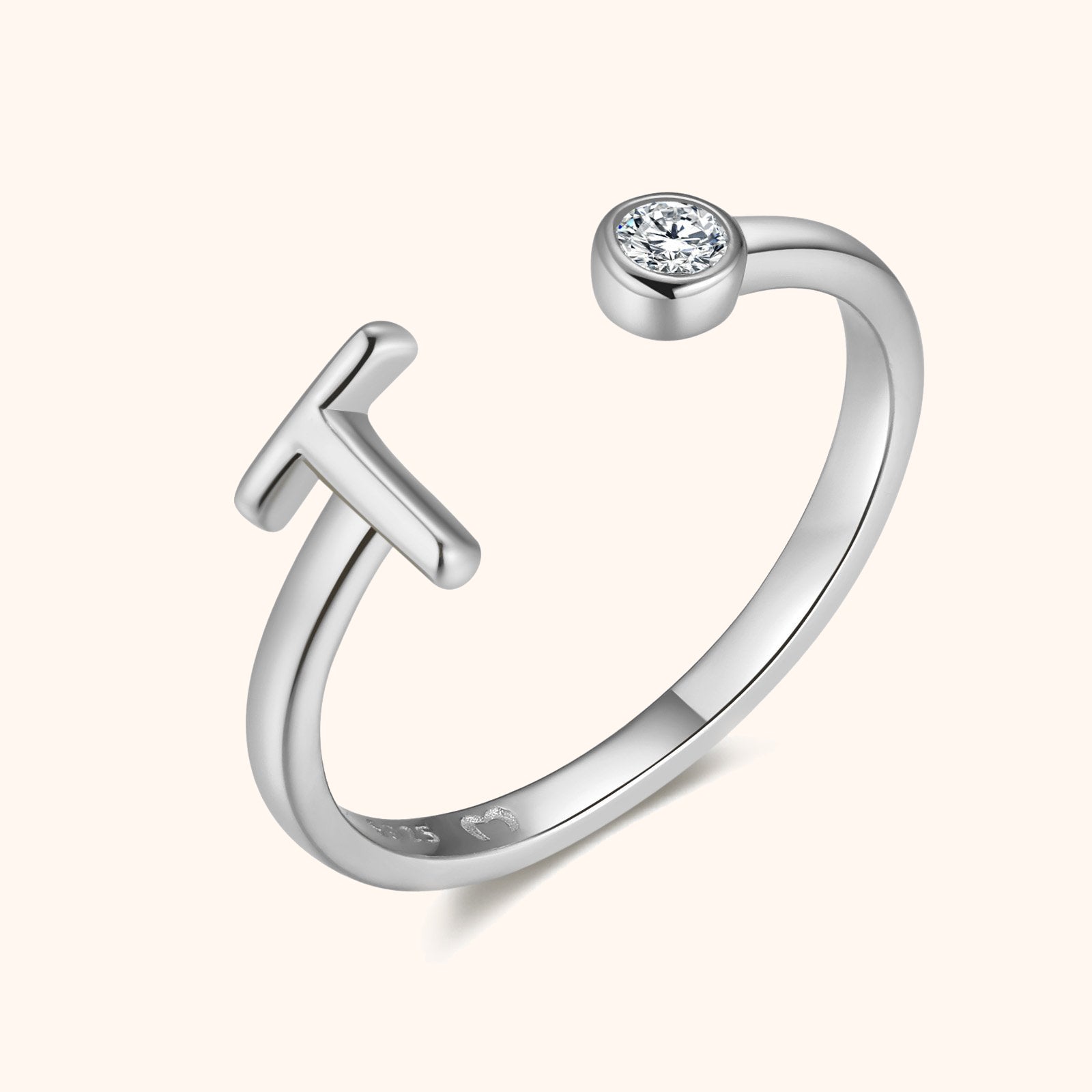 Anello "Top Letter"