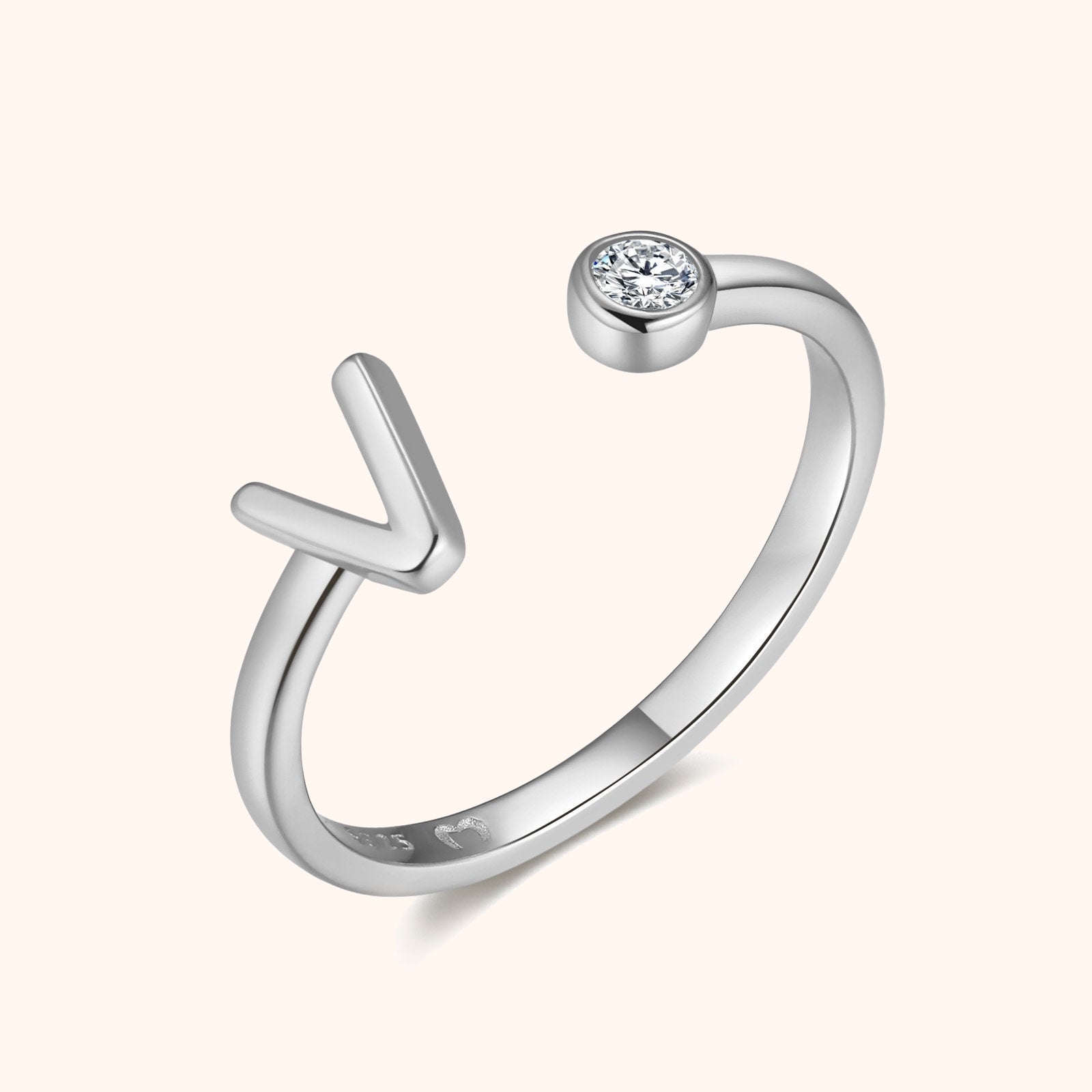 Anello "Top Letter"