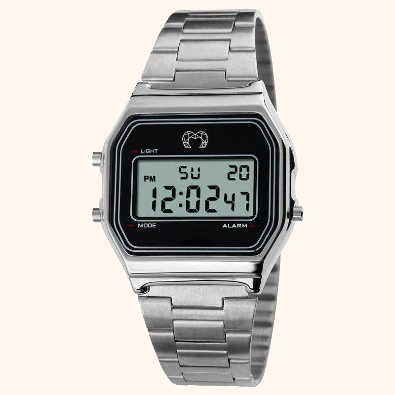 Orologio Digitale Vintage - Argento