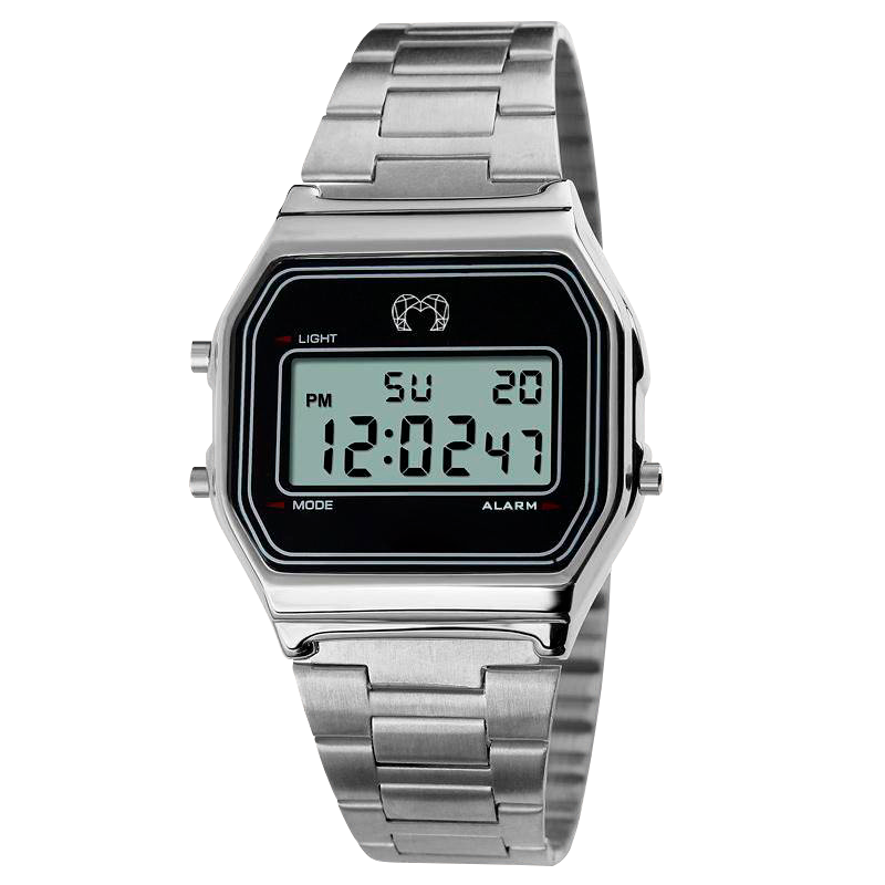 Orologio Digitale Vintage - Argento - Chiara Jewels