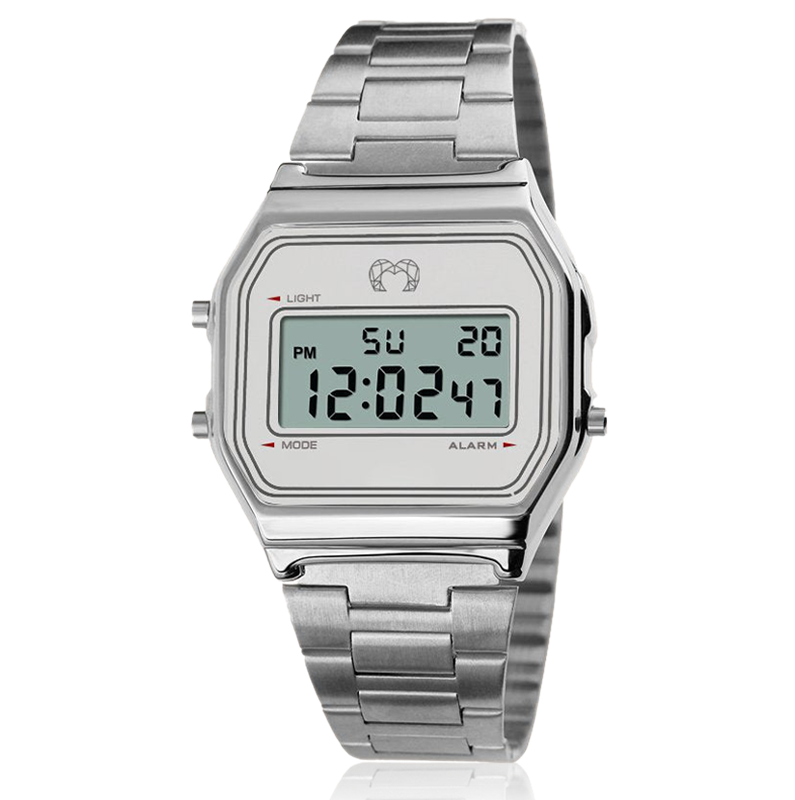 Orologio Digitale Vintage - Silver