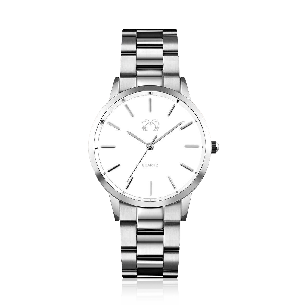 Orologio California - SilverWhite