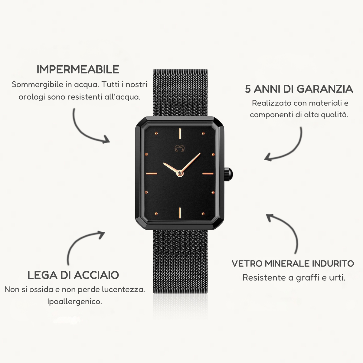 Orologio Kapten - Antracite