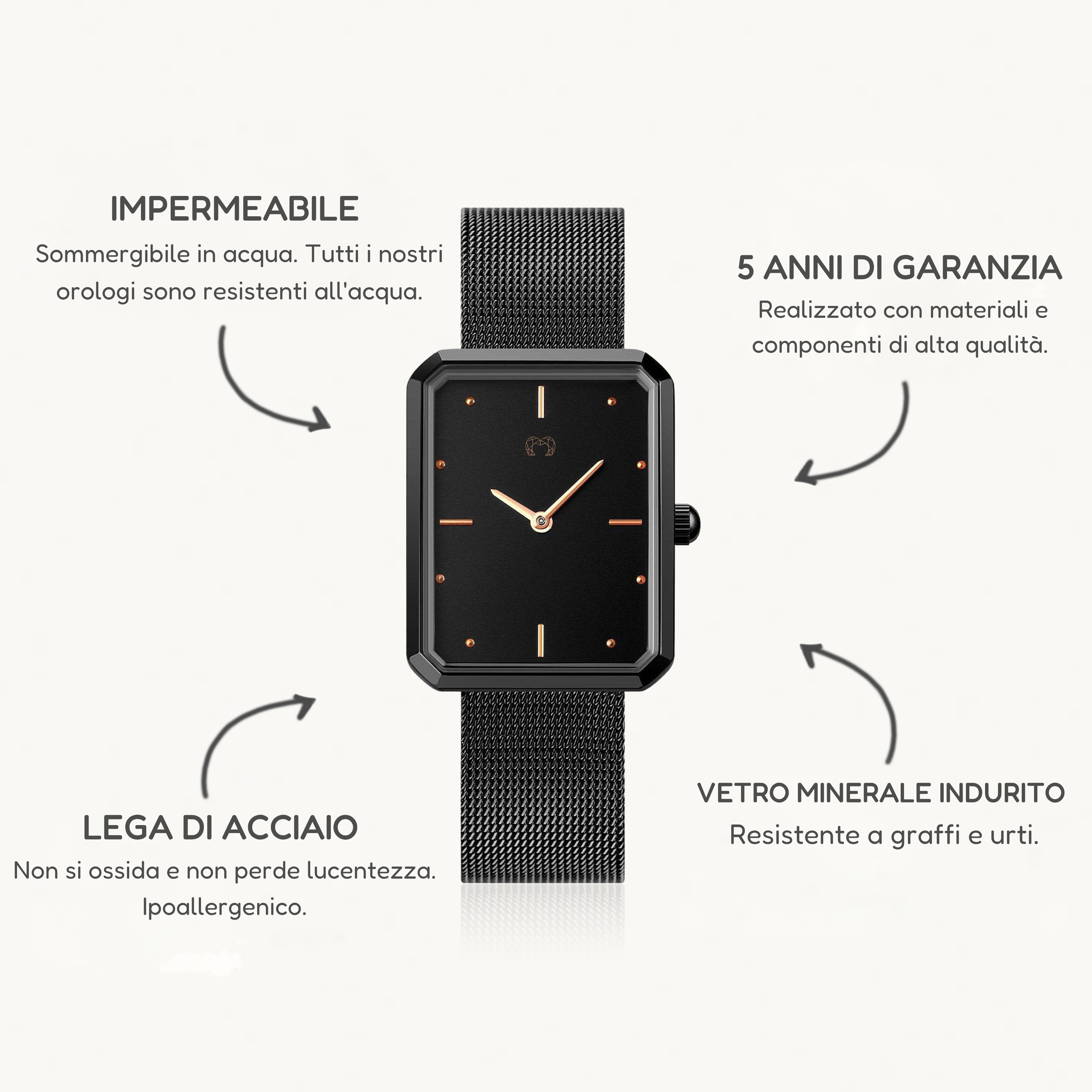 Orologio Kapten - Antracite