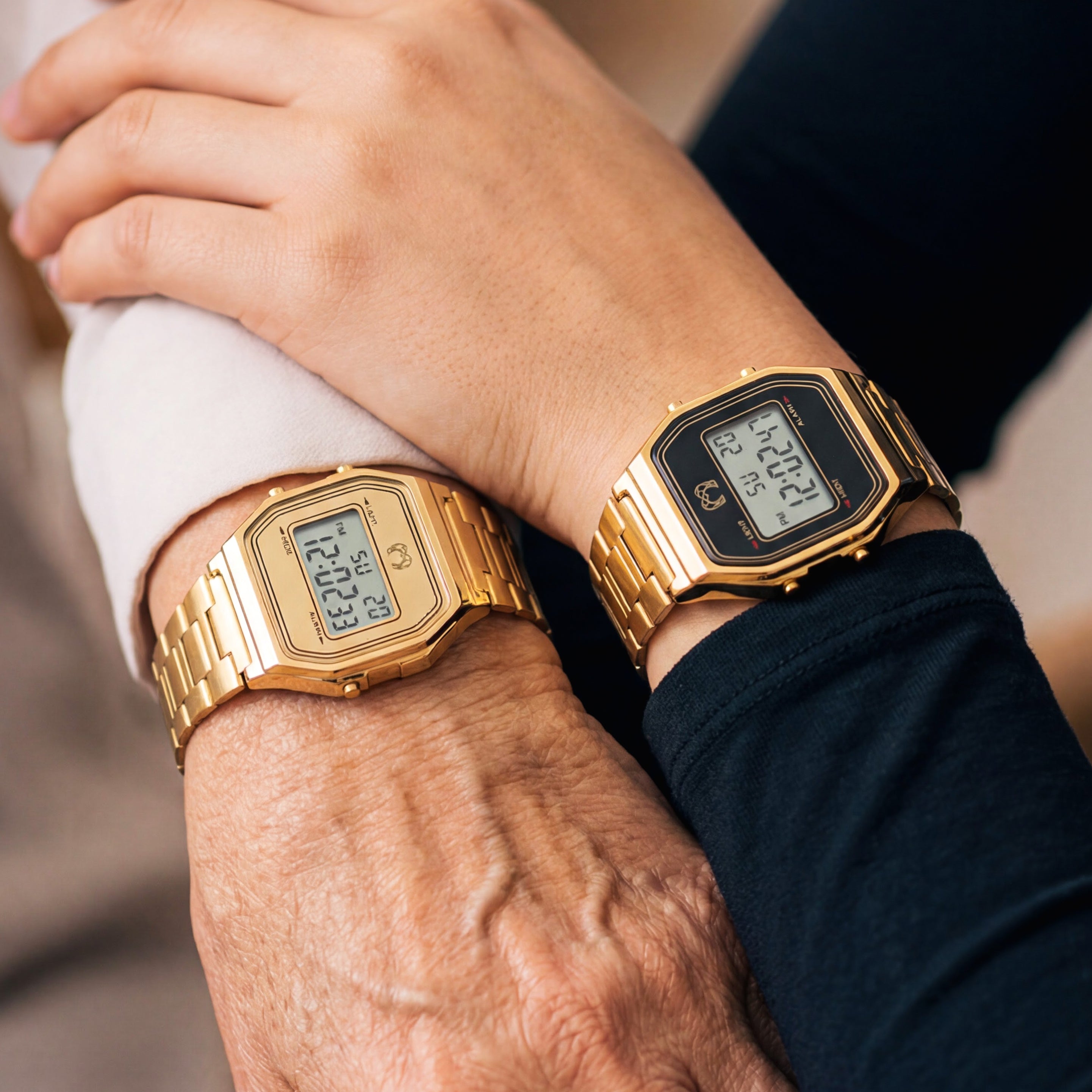 Orologio Digitale Vintage - Oro