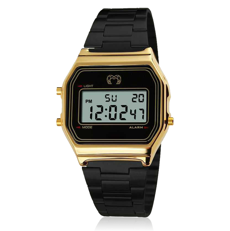 Orologio Digitale Vintage - BlackGold - Chiara Jewels
