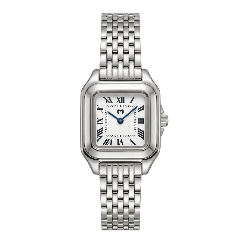 Orologio ~ Europa Argento-Bianco