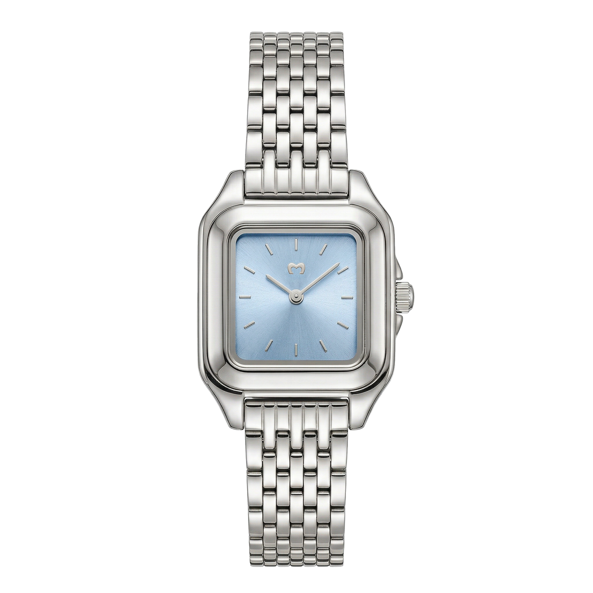Orologio ~ Hampton Argento-Blu Tenue