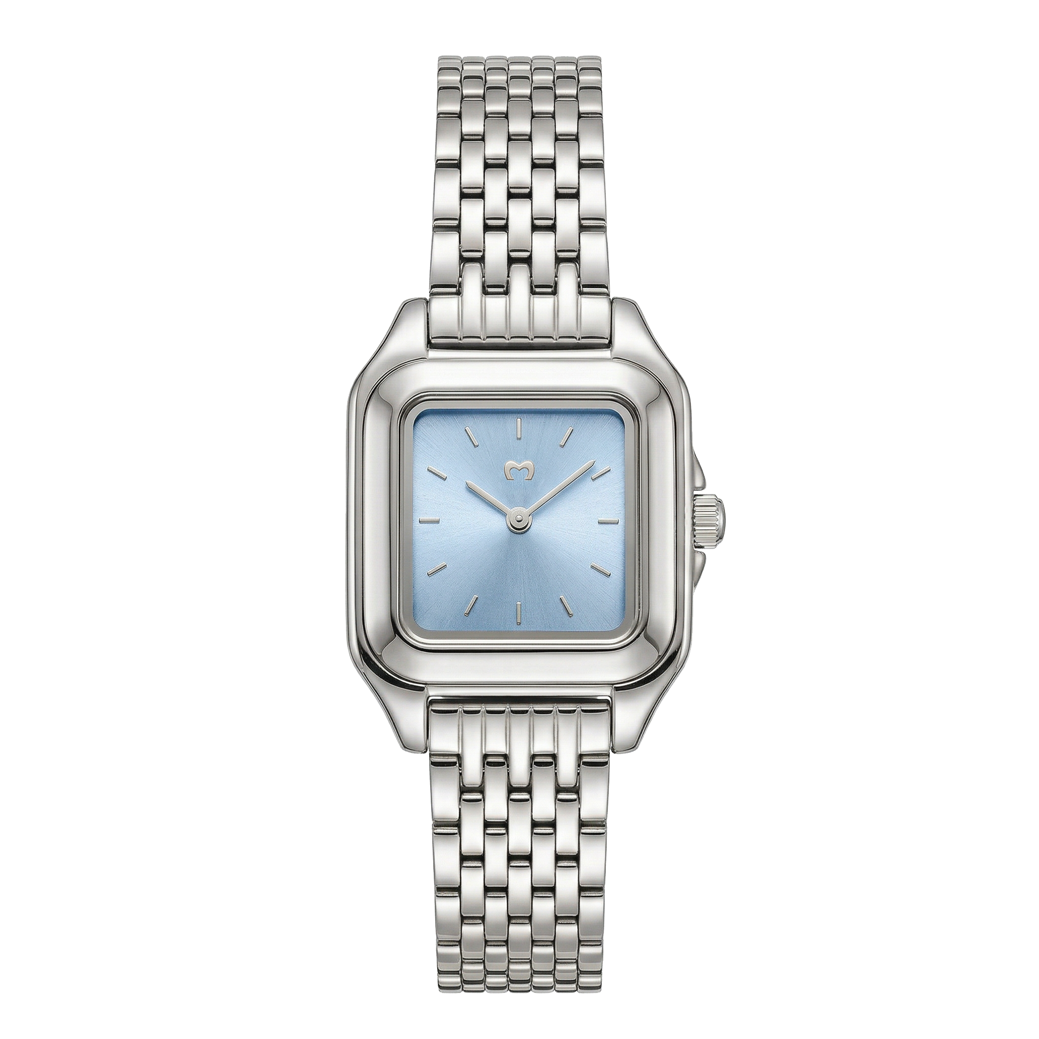 Orologio ~ Hampton Argento-Blu Tenue