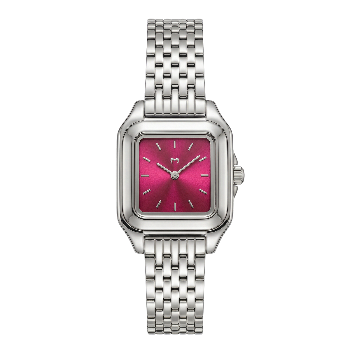 Orologio ~ Hampton Argento-Granato