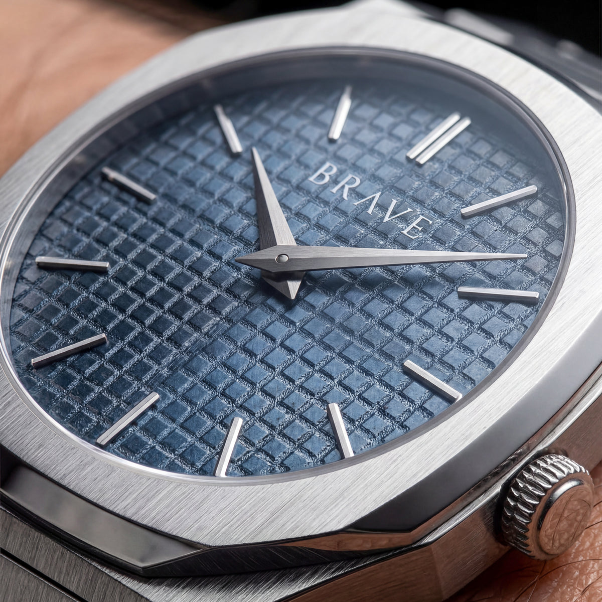 Orologio ~ Empire BRAVE - Argento-Blu Navy