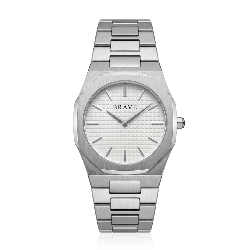 Orologio ~ Empire BRAVE - Argento-Bianco
