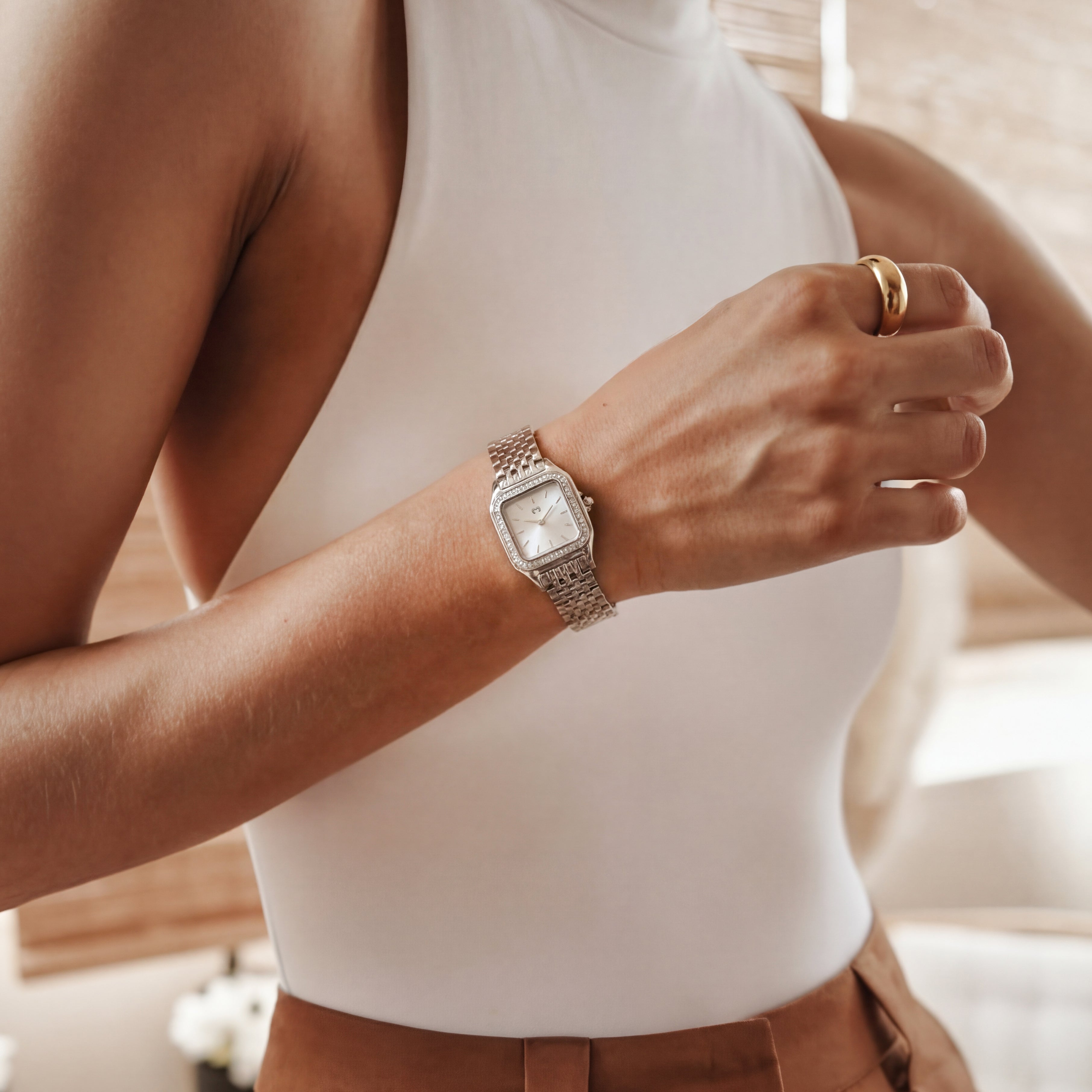 Orologio ~ Hampton Lux Argento