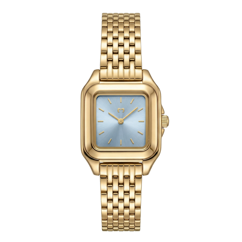 Orologio ~ Hampton Oro-Blu