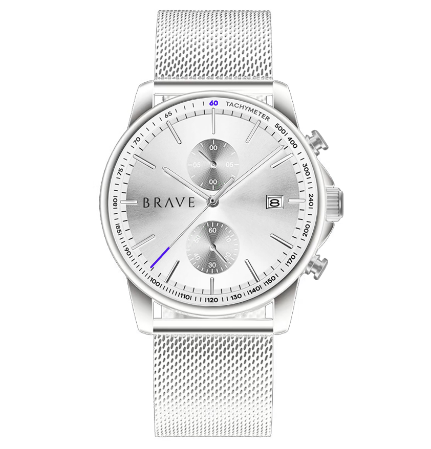 Orologio ~ Monarca BRAVE - Argento