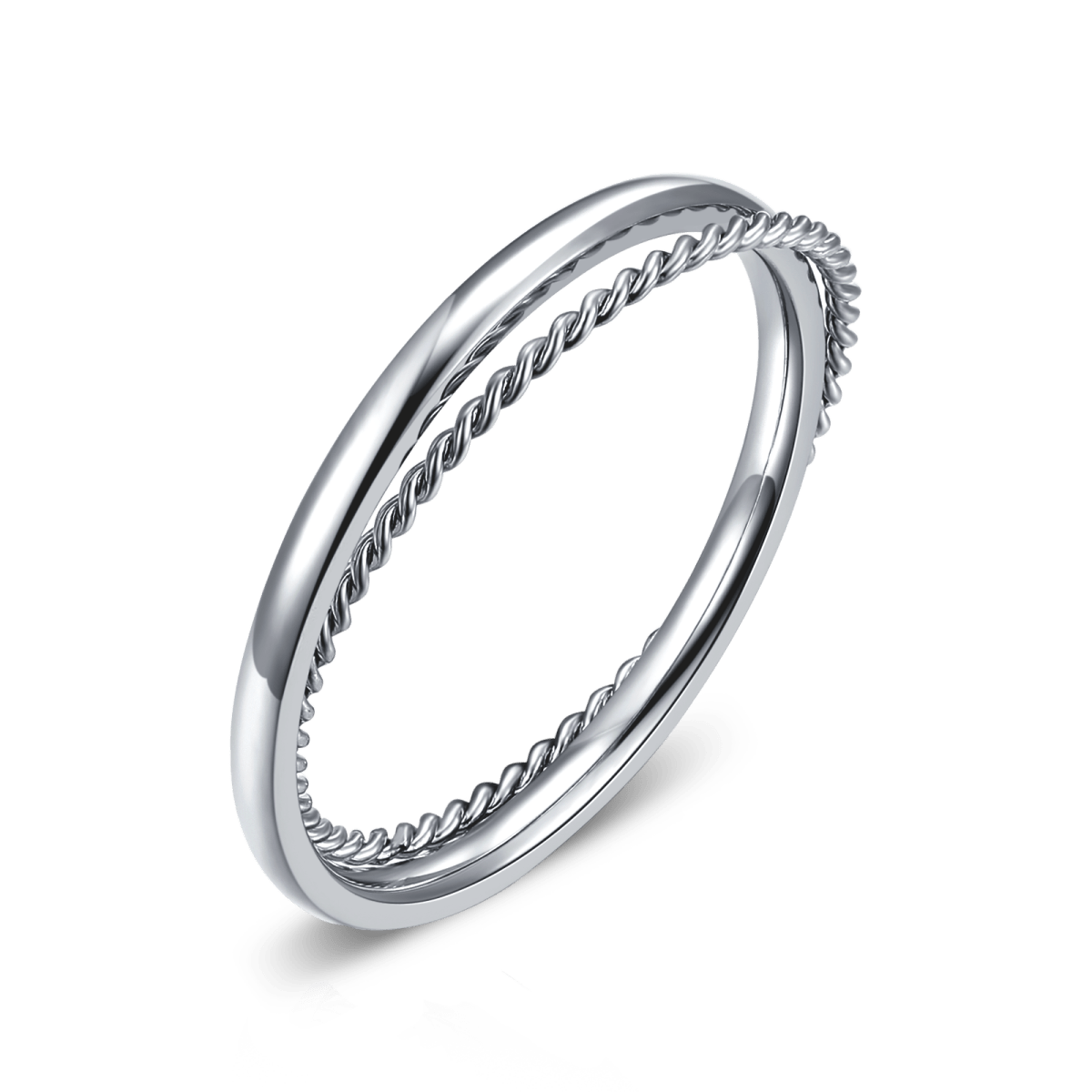 Anello Cerchi Misti