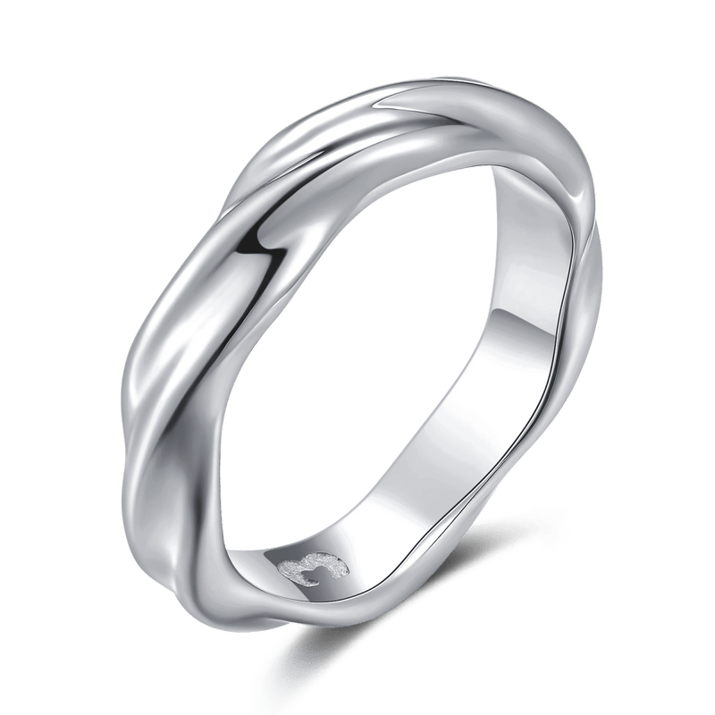 Anello Banda Retorcida