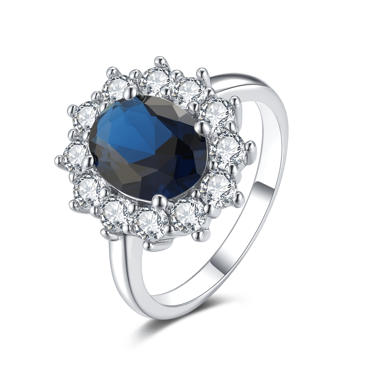 Anello Zirconi Preziosi