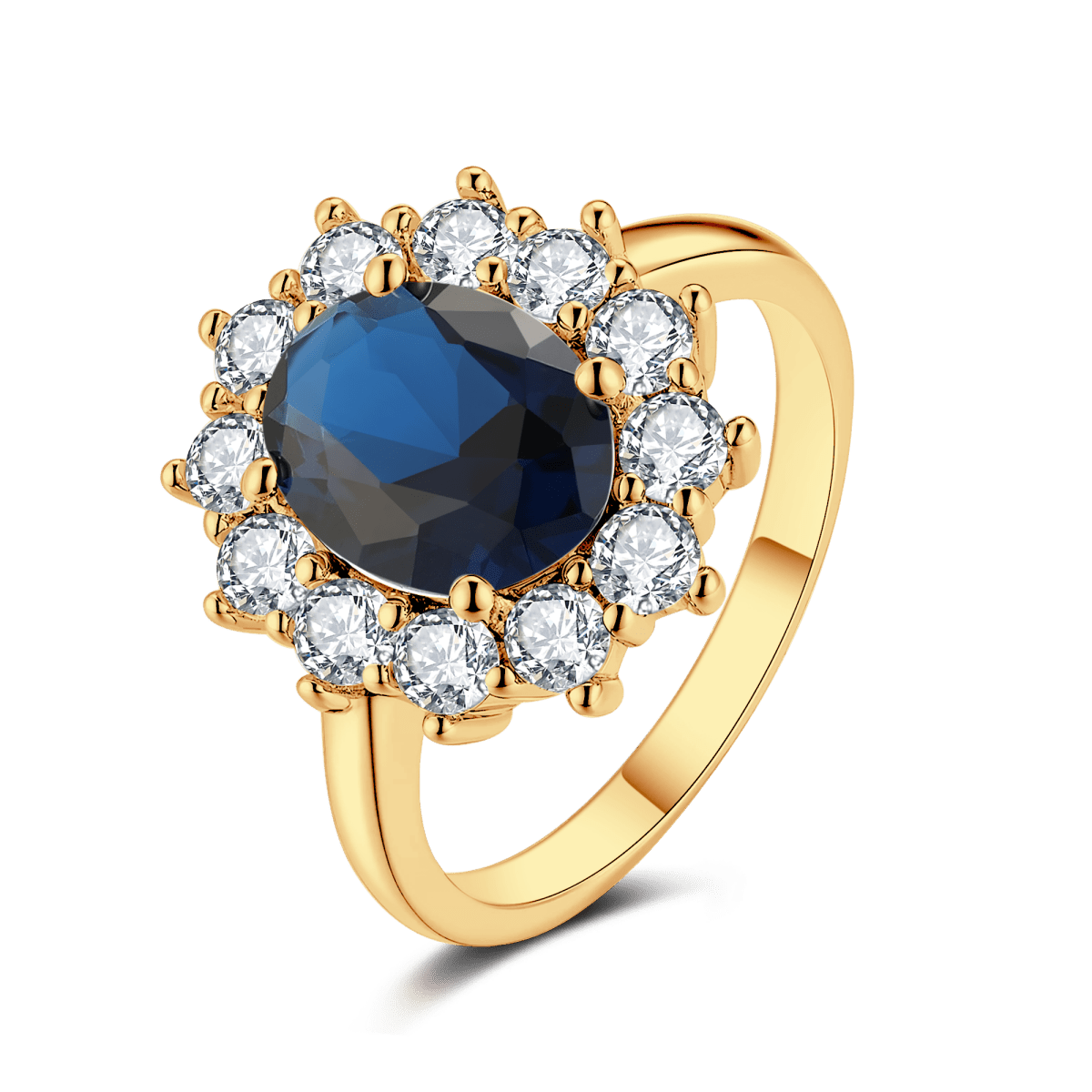 Anello Zirconi Preziosi