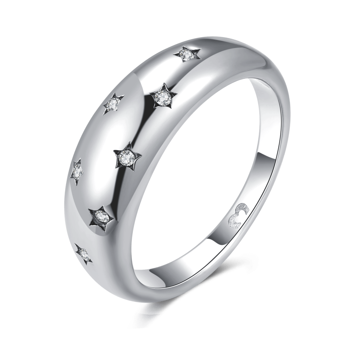 Anello Stelle Riflettenti