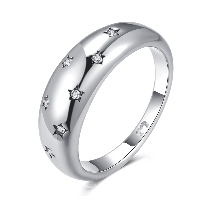 Anello Stelle Riflettenti