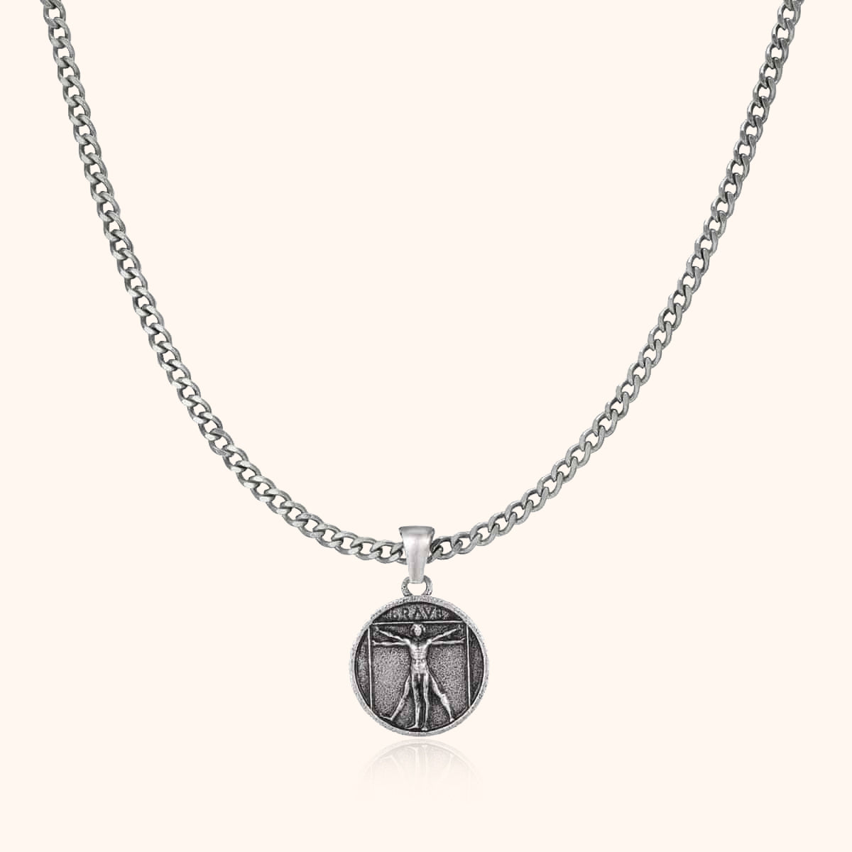 Collana Uomo BRAVE Vitruvio - Chiara Jewels