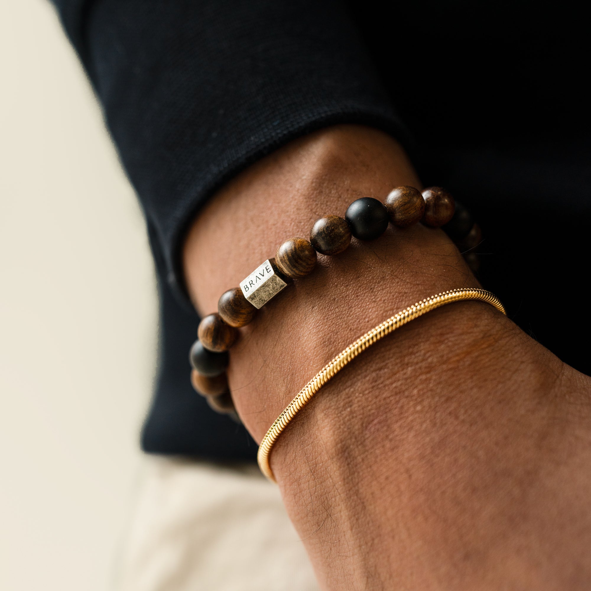 Bracciale Uomo BRAVE Wood - Chiara Jewels