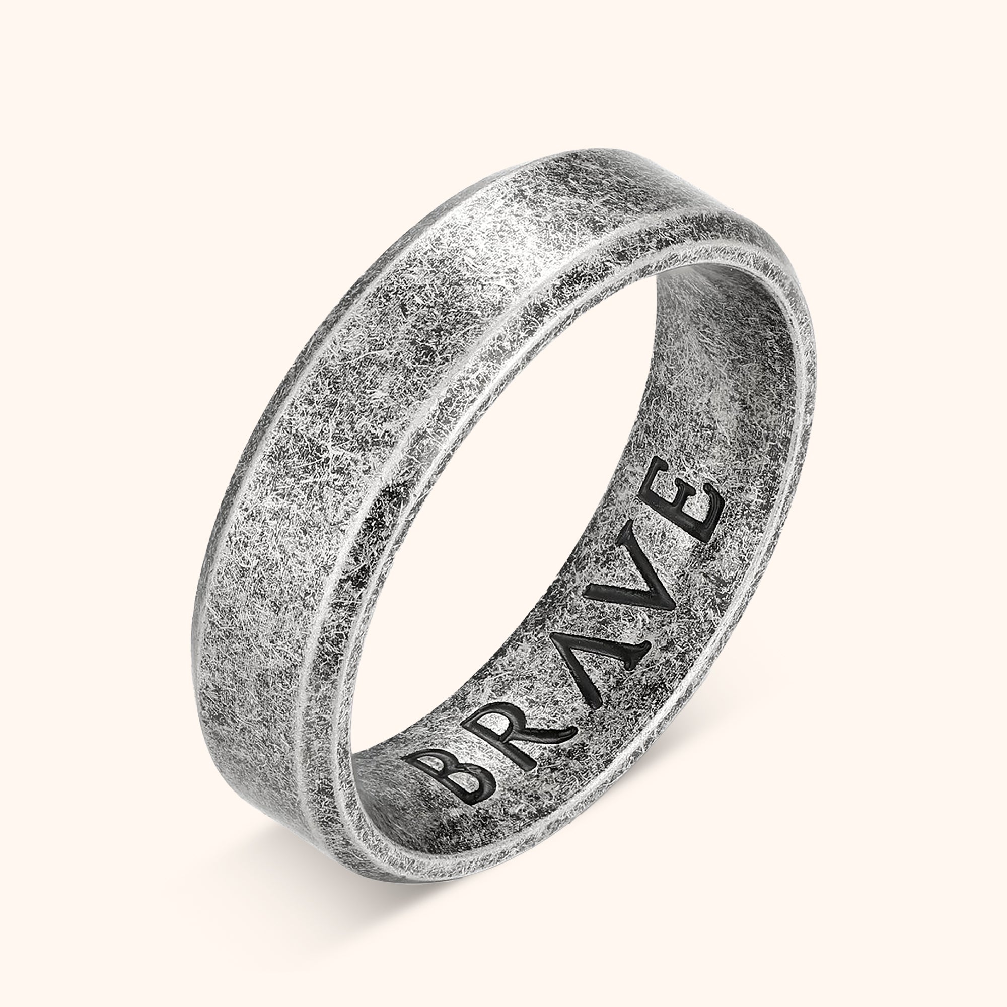 Anello Uomo BRAVE Fumo - Chiara Jewels