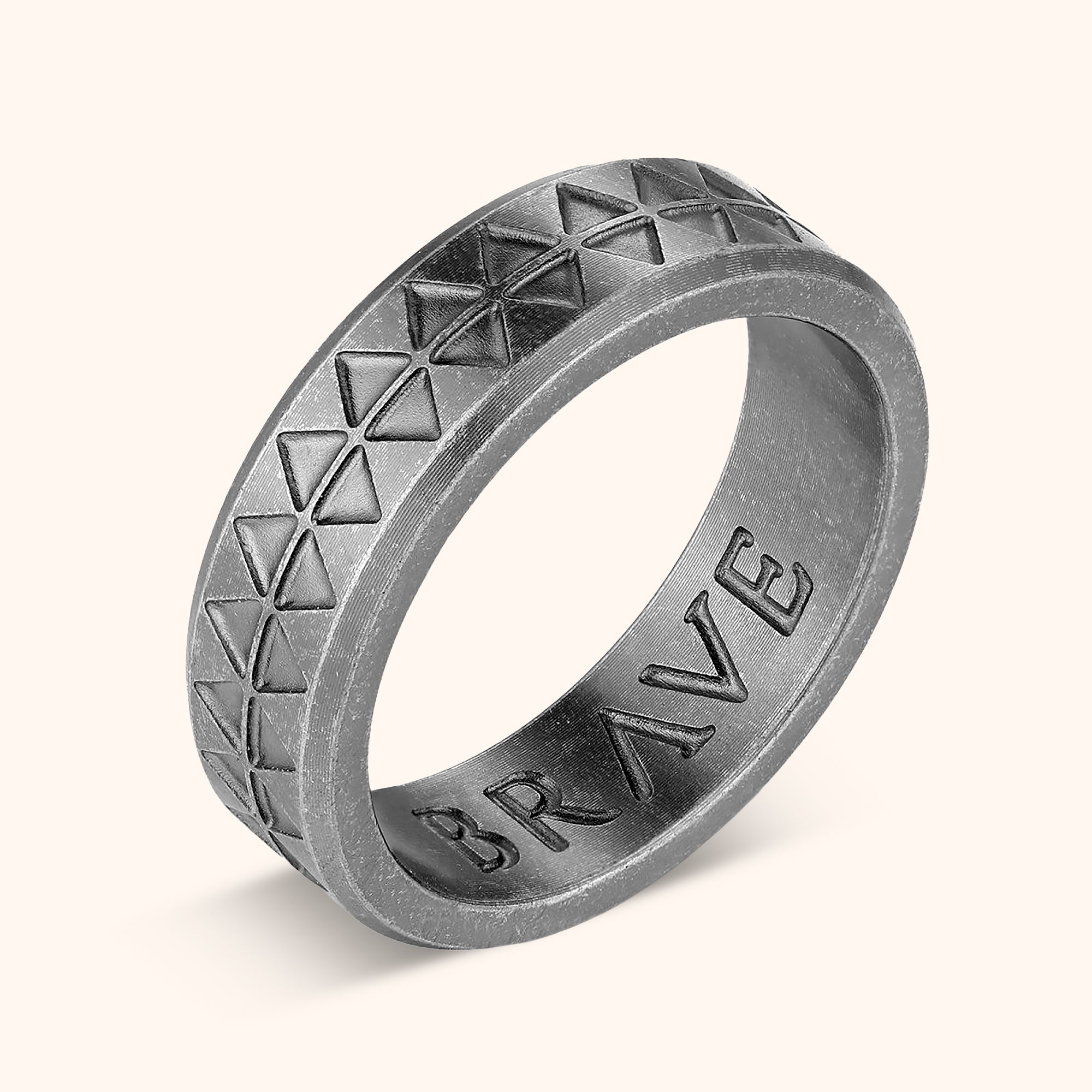 Anello Uomo BRAVE Tribale - Chiara Jewels