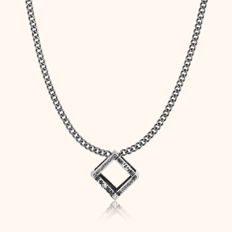 Collana Uomo BRAVE Rombo - Chiara Jewels