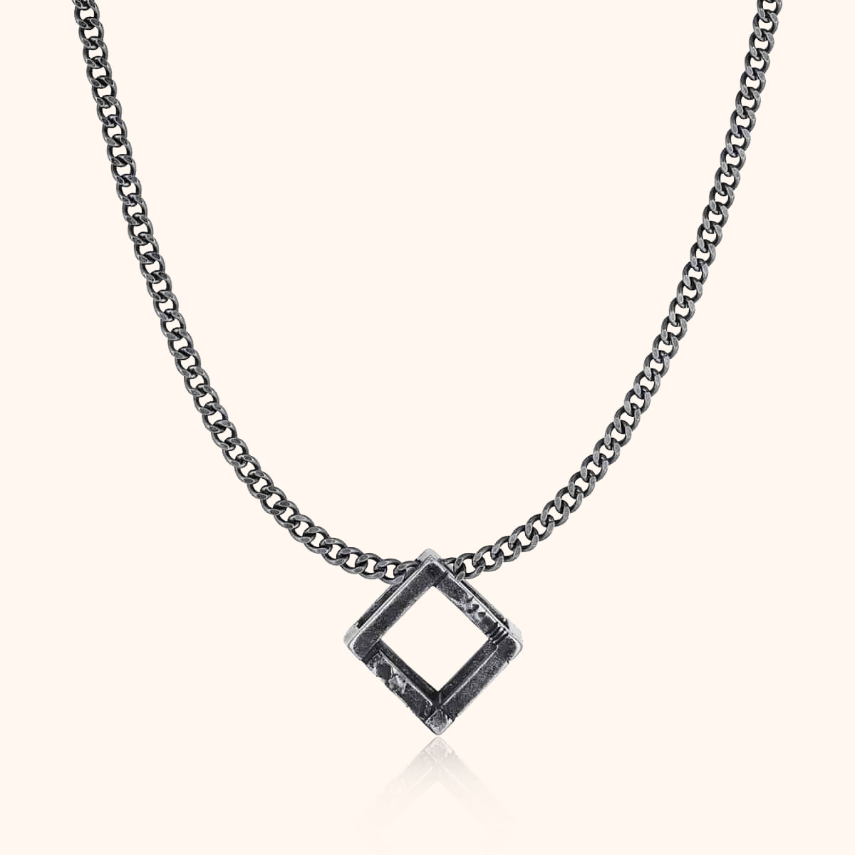 Collana Uomo BRAVE Rombo - Chiara Jewels