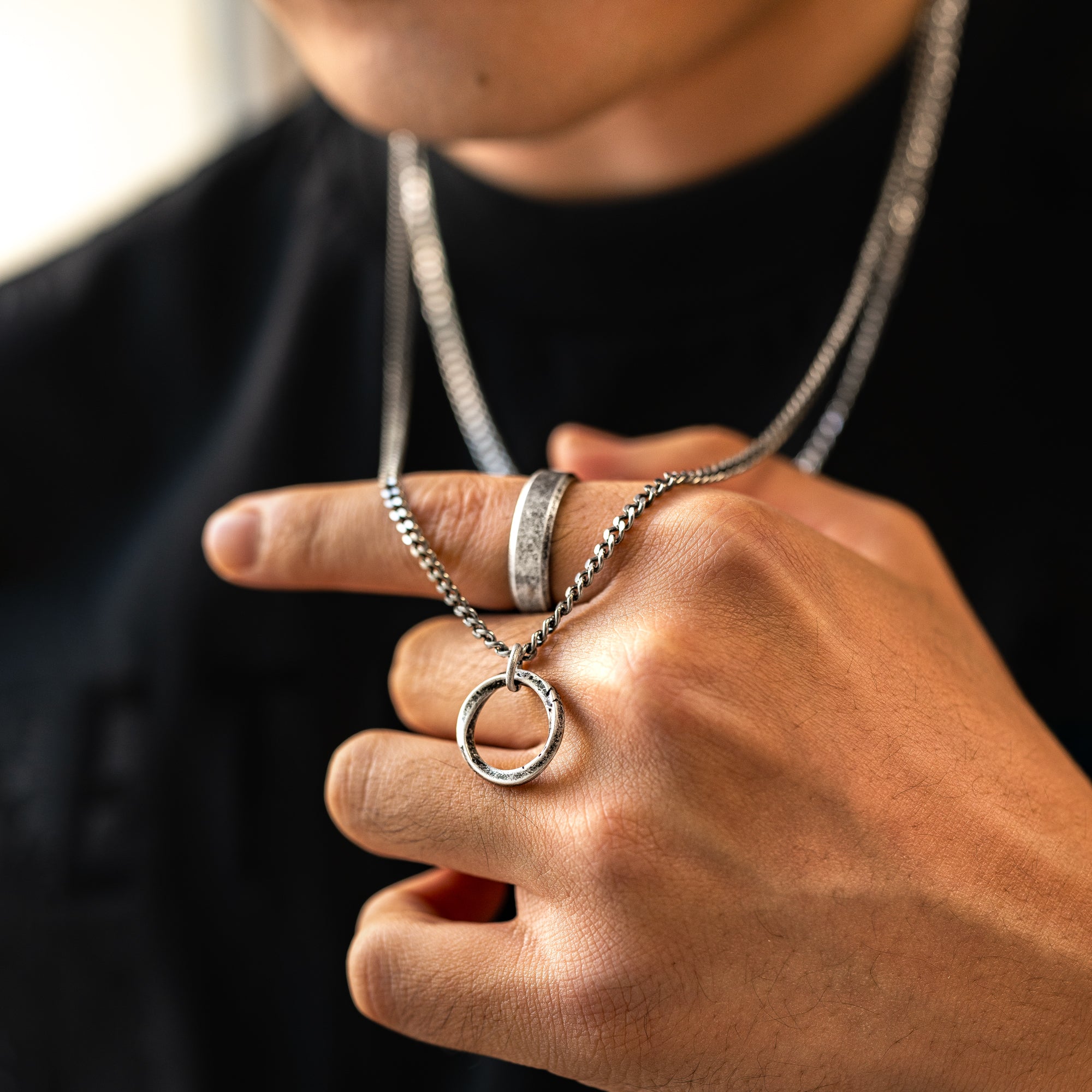 Collana Uomo BRAVE Anellato - Chiara Jewels
