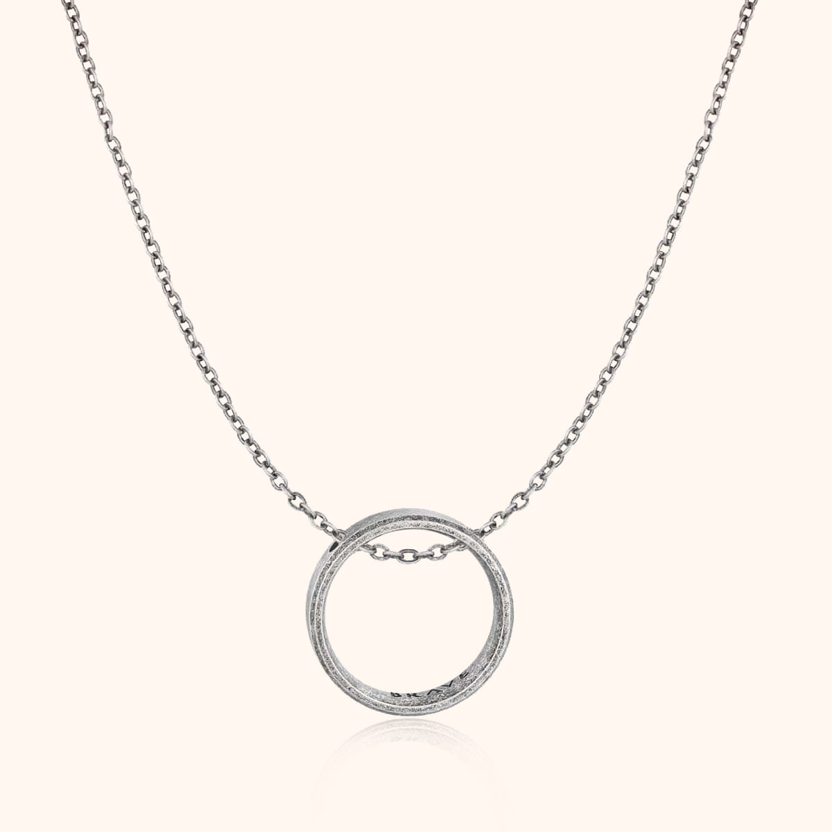 Collana Uomo BRAVE Cerchio Incatenato - Chiara Jewels