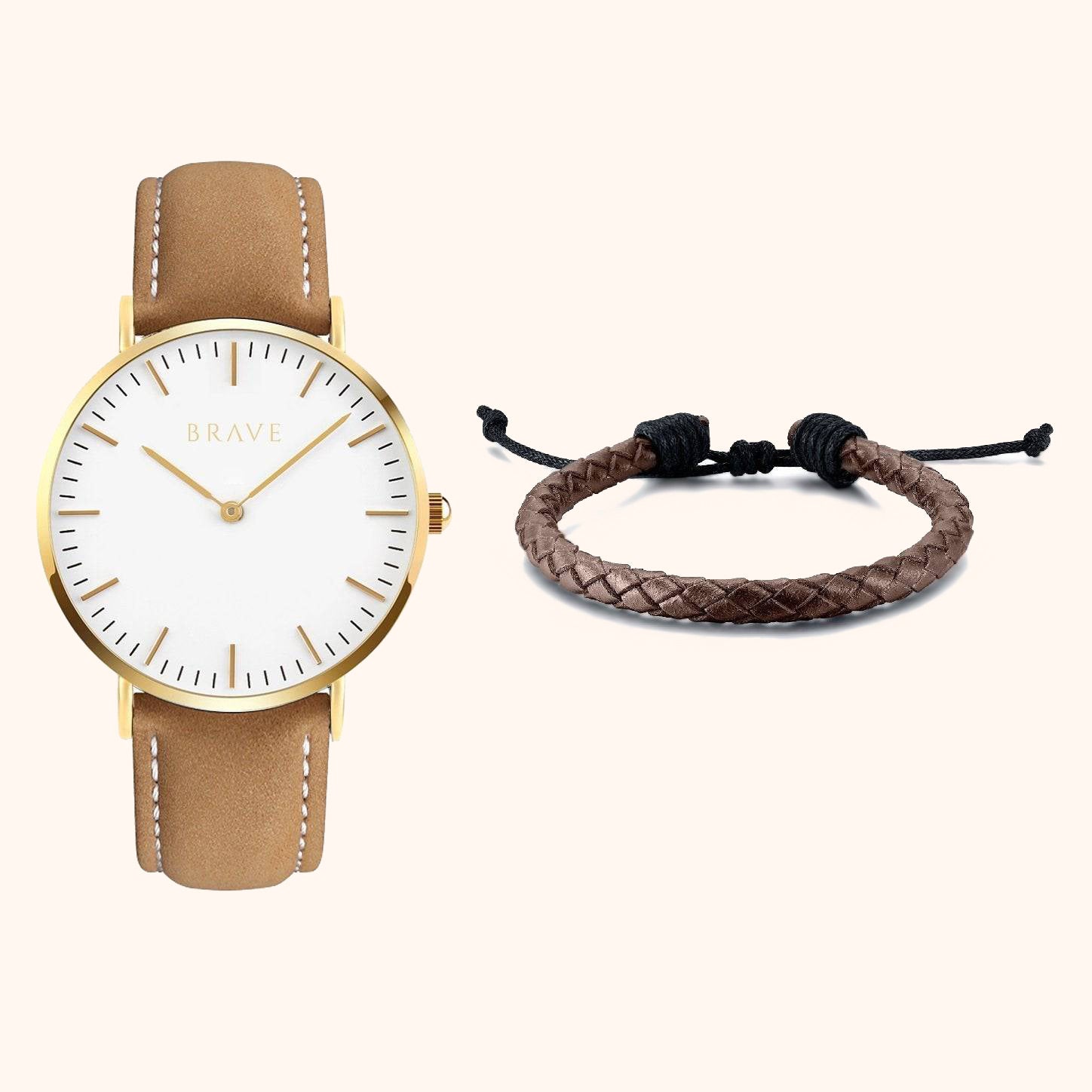 Orologio Set + Bracciale BRAVE - Classico - Chiara Jewels