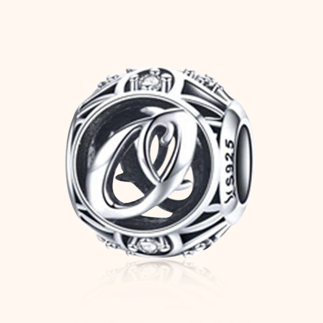 Ciondolo Lettera Rotonda - Chiara Jewels